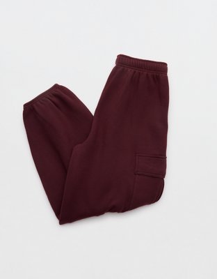 OFFLINE By Aerie Cloud Fleece Baggy Cargo Jogger