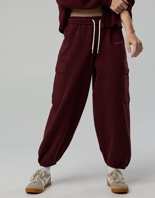 OFFLINE By Aerie Cloud Fleece Baggy Cargo Jogger