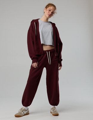 OFFLINE By Aerie Cloud Fleece Baggy Cargo Jogger