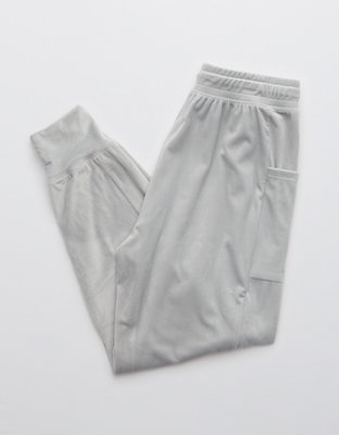 Женские брюки Aerie OFFLINE After Party Velour Jogger — фото 5
