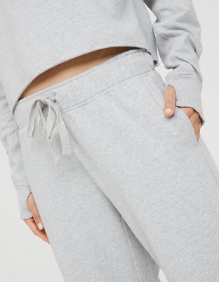 Женские брюки Aerie OFFLINE Terry Cropped Sweatpant — фото 6