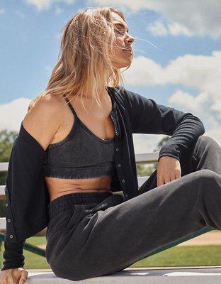 OFFLINE By Aerie Throw-Back Fleece Jogger