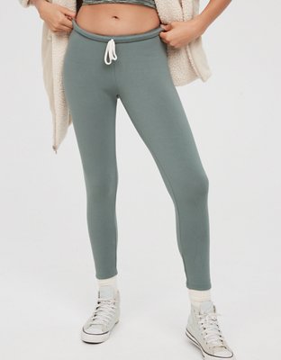 Aerie fleece leggings on sale