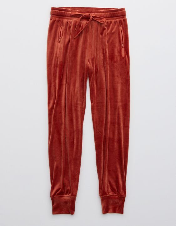 OFFLINE By Aerie After Party Velour Jogger