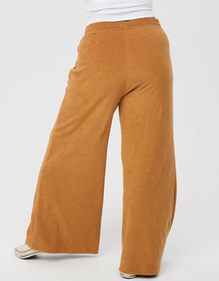 OFFLINE By Aerie Summer Lights Terry Wide Leg Pant