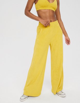 Forever 21 Women's French Terry Crossover Pants