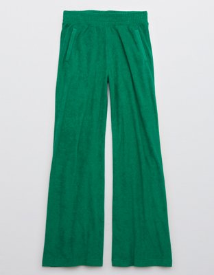 OFFLINE By Aerie Summer Lights Terry Wide Leg Pant