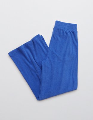 OFFLINE By Aerie Summer Lights Terry Wide Leg Pant