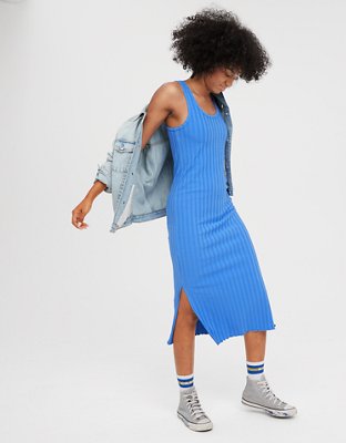 Женские платья Aerie OFFLINE By Aerie OG Groove Midi Dress — фото 5