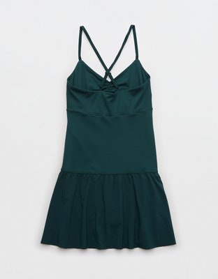 OFFLINE By Aerie Real Me Ruched Exercise Dress | OFFLINE