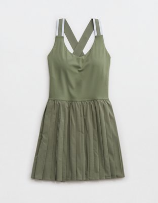 Женские платья Aerie OFFLINE By Aerie Real Me Keep It Cool Pleated Mini Dress — фото 3