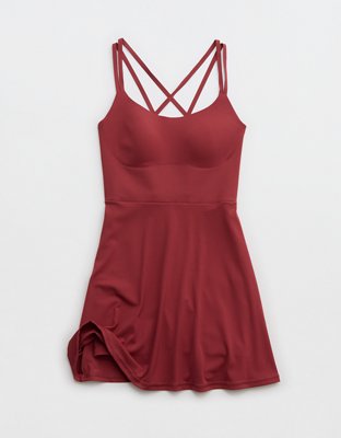 OFFLINE By Aerie Real Me Hold Up! Strappy Dress