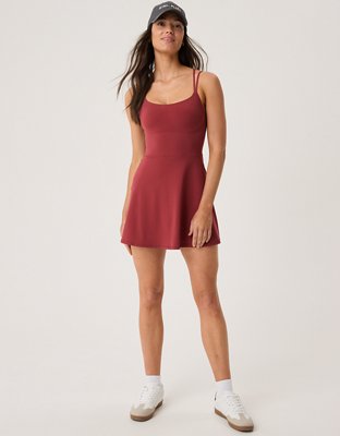 OFFLINE By Aerie Real Me Hold Up! Strappy Dress