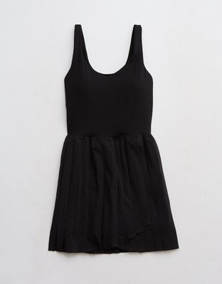 OFFLINE By Aerie Tiebreaker Pleated Dress