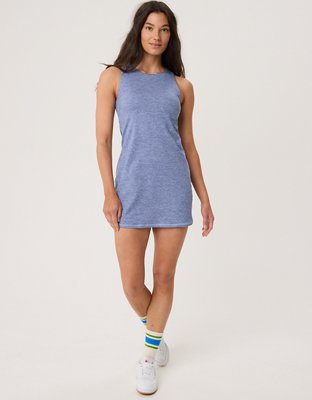 OFFLINE By Aerie The Hugger High Neck Mini Dress