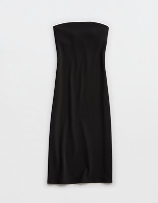 Robe tube mi-longue Sortie en soirée rayée côtelée OFFLINE d’Aerie