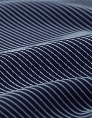 OFFLINE By Aerie Stripe Rib Night Out Midi Tube Dress