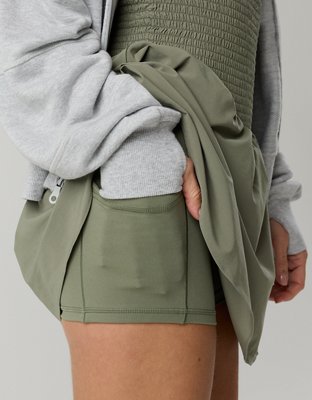 OFFLINE By Aerie Real Me Vestido Holgado con Bordado con Nido de Abeja