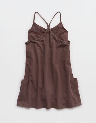 OFFLINE By Aerie OG Cotton Racerback Mini Dress