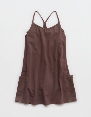 OFFLINE By Aerie OG Cotton Racerback Mini Dress