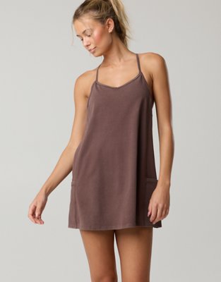 aerie short dress OFFLINE By Aerie Real Me Low Key Mini Dress