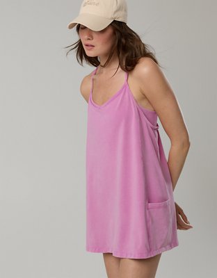 OFFLINE By Aerie OG Cotton Racerback Mini Dress