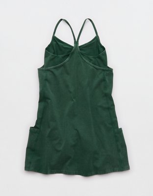 OFFLINE By Aerie OG Cotton Racerback Mini Dress