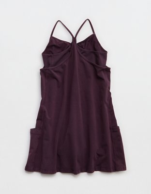 OFFLINE By Aerie OG Cotton Racerback Mini Dress