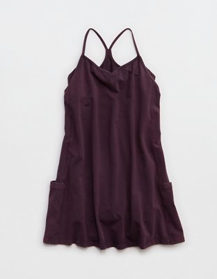 OFFLINE By Aerie OG Cotton Racerback Mini Dress
