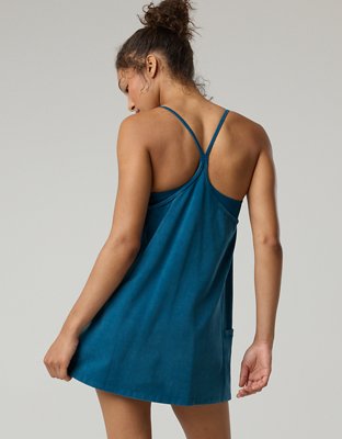 OFFLINE By Aerie OG Cotton Racerback Mini Dress
