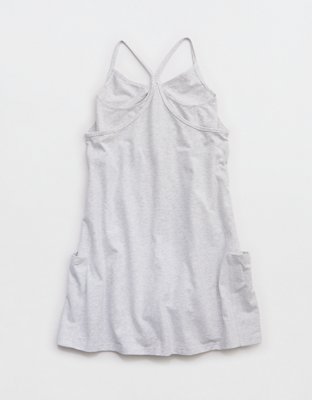 white christmas dresses Racerback Tank Dress Xs / Heather Grey main image 1