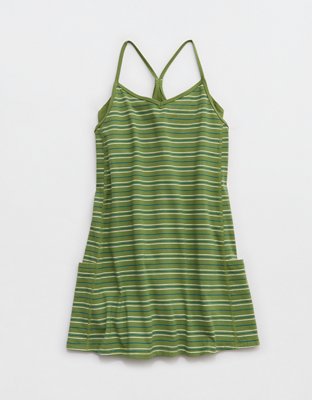 OFFLINE By Aerie OG Cotton Racerback Mini Dress