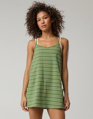 OFFLINE By Aerie OG Cotton Racerback Mini Dress