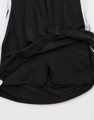 OFFLINE By Aerie Real Me XTRA Square Neck Track Mini Dress