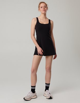 OFFLINE By Aerie Real Me Square Neck Mini Dress