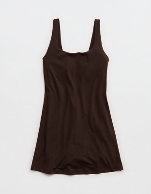 OFFLINE By Aerie Real Me Square Neck Mini Dress