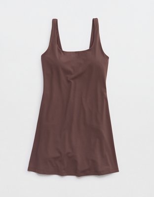 aerie short dress OFFLINE By Aerie Real Me Square Neck Mini Dress