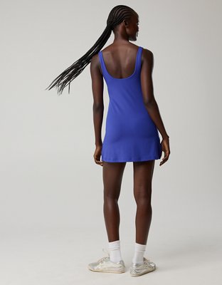 OFFLINE By Aerie Real Me Square Neck Mini Dress