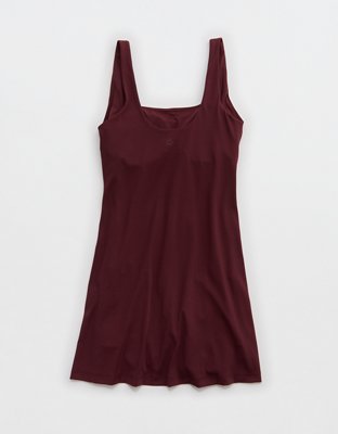 OFFLINE By Aerie Real Me Square Neck Mini Dress