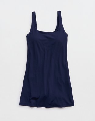 OFFLINE By Aerie Real Me Square Neck Mini Dress