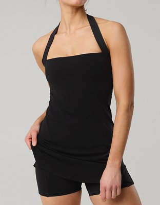 OFFLINE By Aerie Real Me Halter Mini Dress