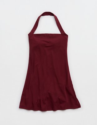 OFFLINE By Aerie Real Me Halter Mini Dress