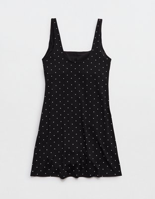 OFFLINE By Aerie Real Me Square Neck Mini Dress