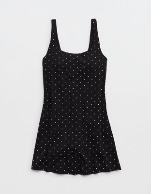 OFFLINE By Aerie Real Me Square Neck Mini Dress
