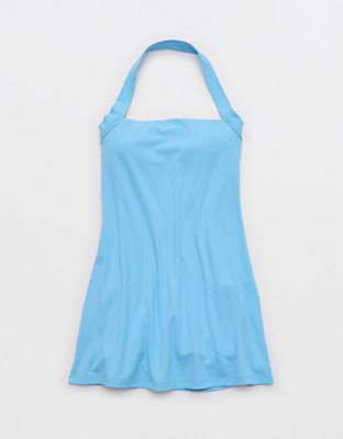 OFFLINE By Aerie Real Me Halter Mini Dress