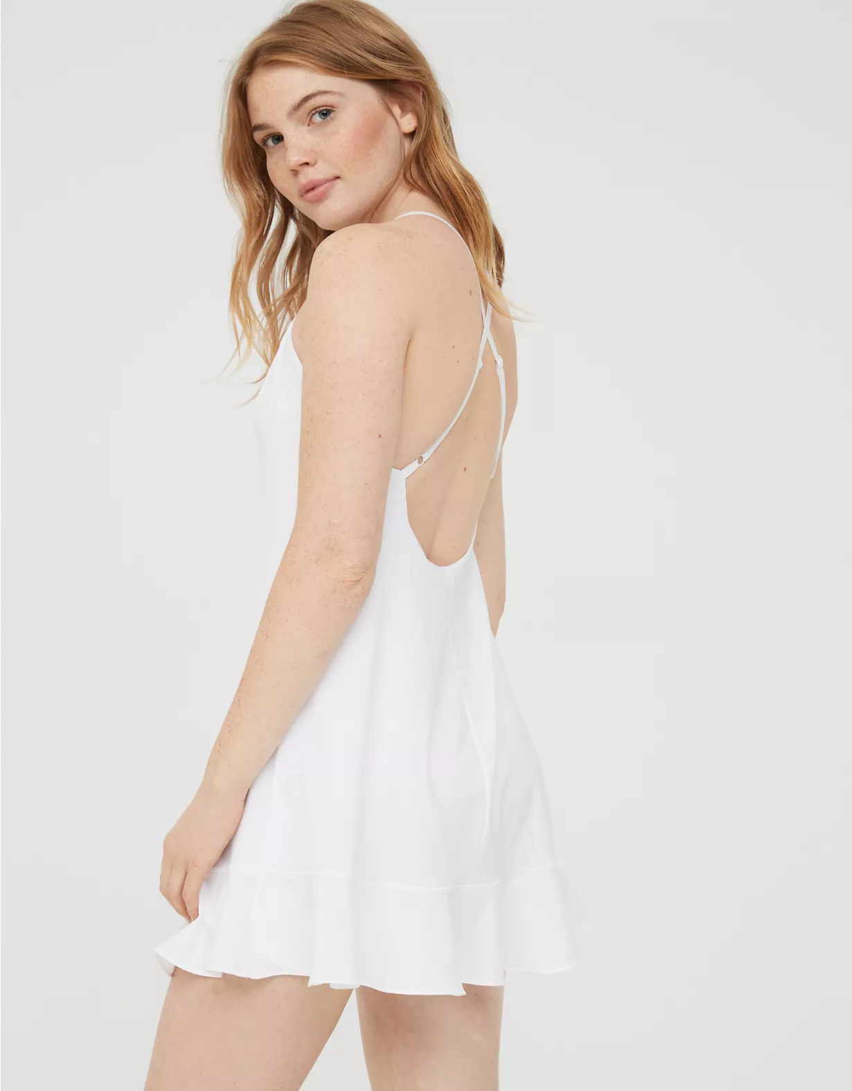 OFFLINE By Aerie Real Me Ruffle Exercise Dress