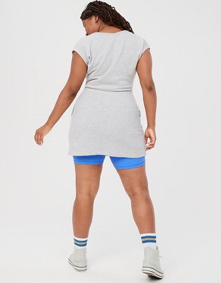 OFFLINE By Aerie Weekend Fleece Cut Out Dress