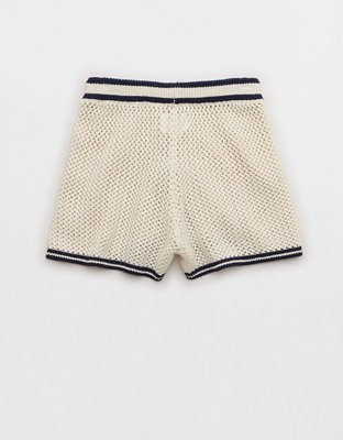 Женские брюки Aerie OFFLINE By Aerie Crochet Short — фото 4
