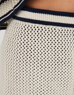 Женские брюки Aerie OFFLINE By Aerie Crochet Short — фото 5