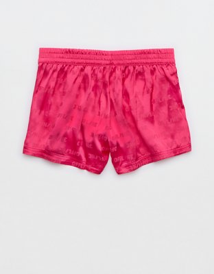 OFFLINE By Aerie Satin Logo Track Short